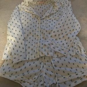 Victoria Secret Honey Bee pajama set